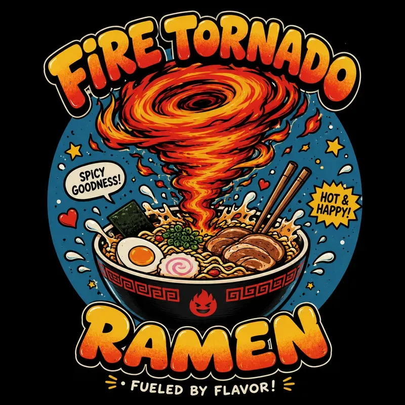 Bold Cartoon Tshirt Graphics