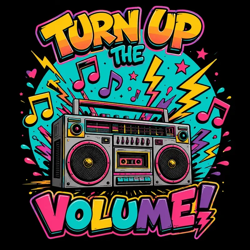 Bold Cartoon Tshirt Graphics