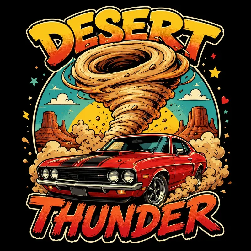 Bold Cartoon Tshirt Graphics