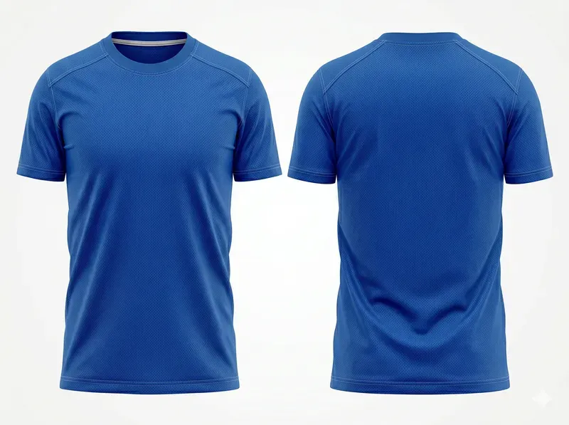 Blue Sports Jersey Mockups