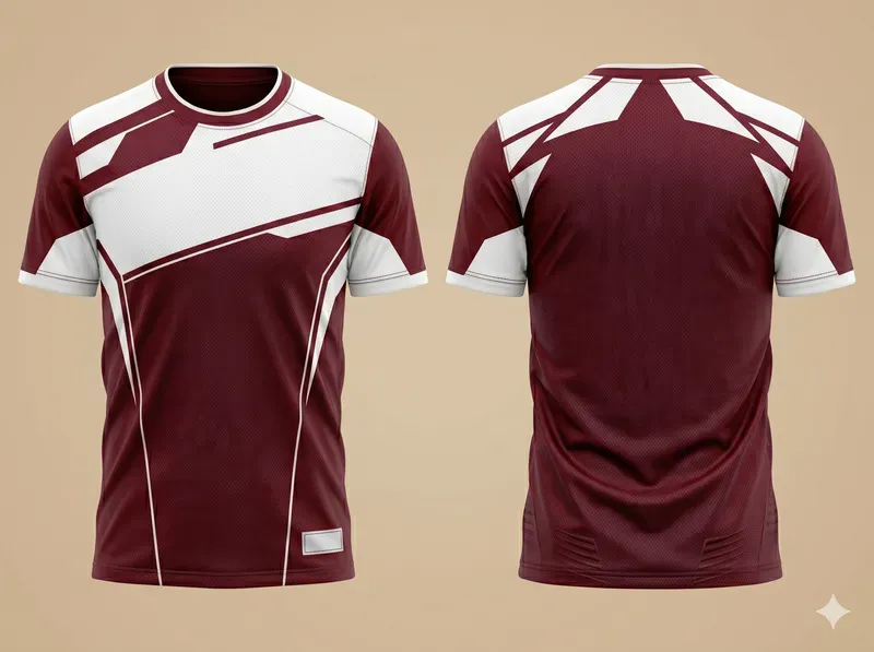 Blue Sports Jersey Mockups