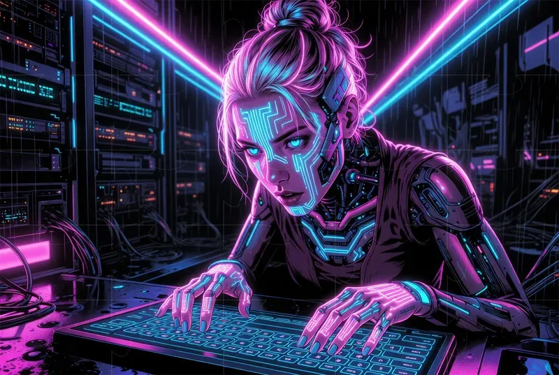 Cyberpunk Scifi Anime Images