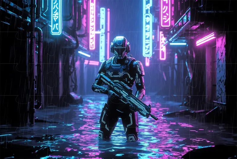 Cyberpunk Scifi Anime Images