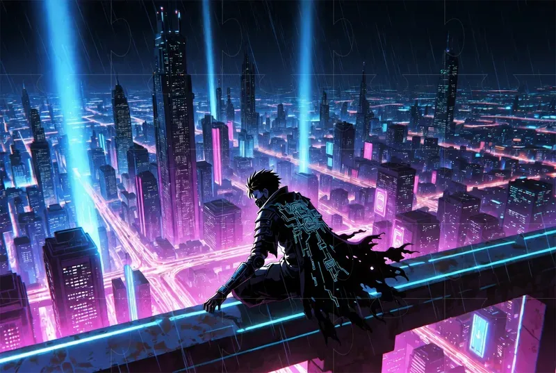 Cyberpunk Scifi Anime Images