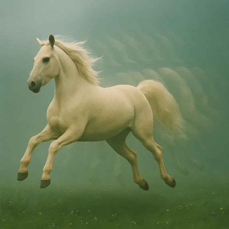 Cinematic Analog Glitch Portraits