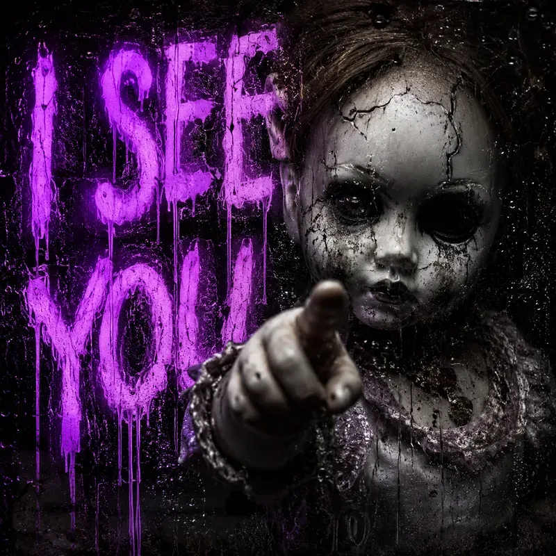 Psychological Horror Warning Posters