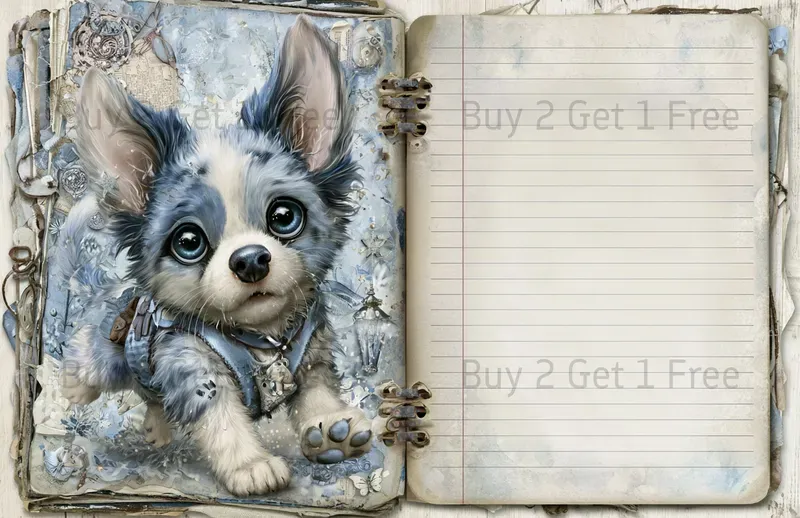Galaxy Friend And Pet Double Pages