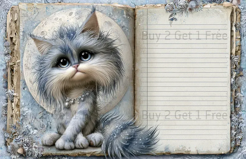 Galaxy Friend And Pet Double Pages