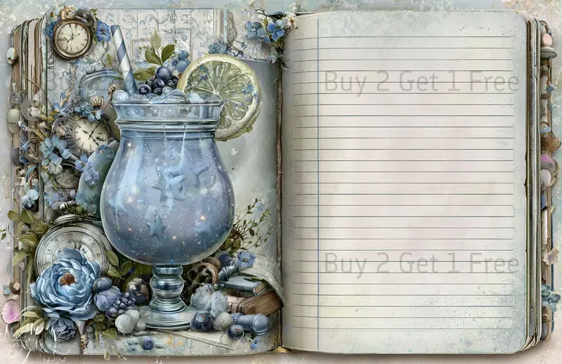 Galaxy Friend And Pet Double Pages
