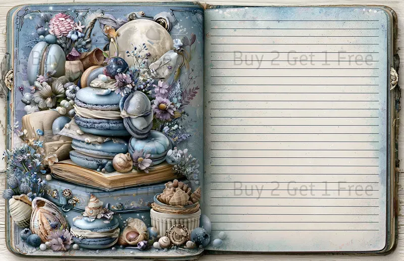 Galaxy Friend And Pet Double Pages