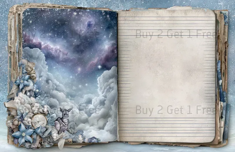 Galaxy Friend And Pet Double Pages