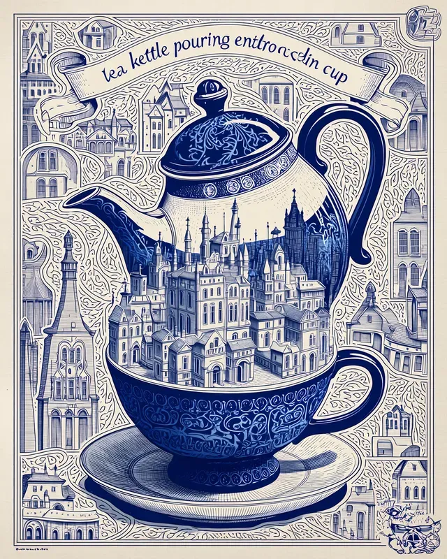 Surreal Engraving Wall Art For Etsy