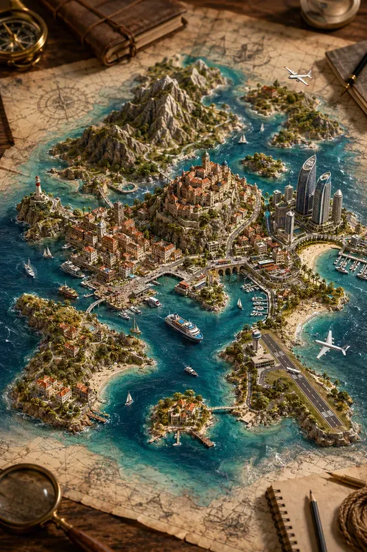 Miniature Map Diorama Generator