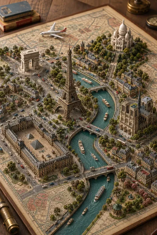 Miniature Map Diorama Generator