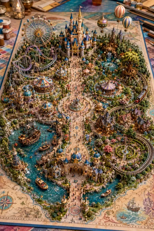 Miniature Map Diorama Generator