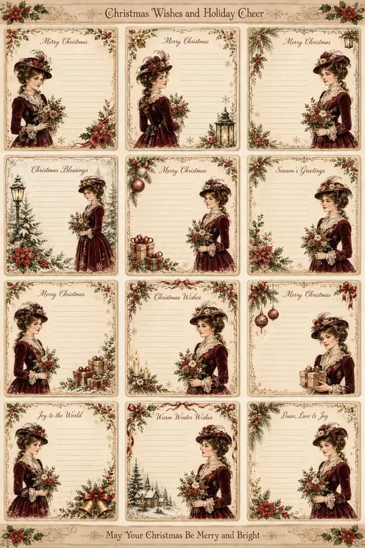 Christmas Character Writing Sheets