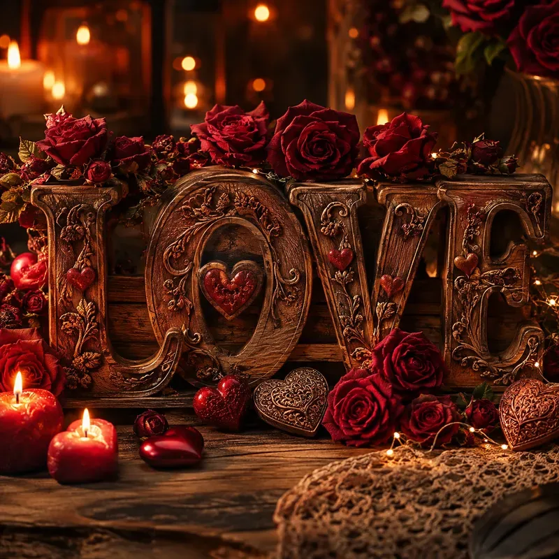 Romantic Love Still Lifes