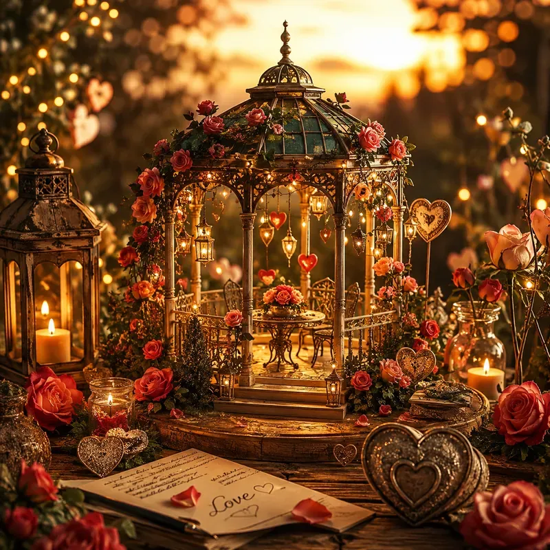 Romantic Love Still Lifes