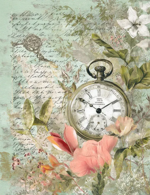 Romantic Junk Journal Illustrations