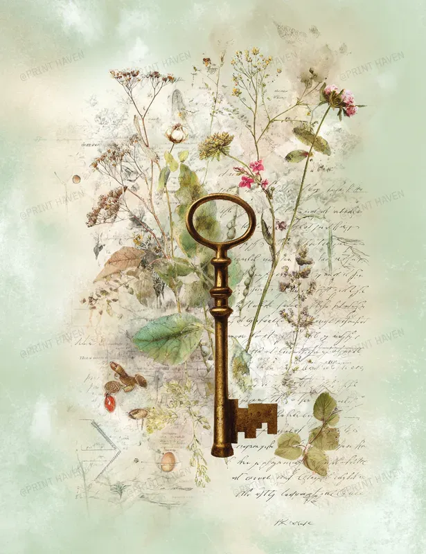 Romantic Junk Journal Illustrations