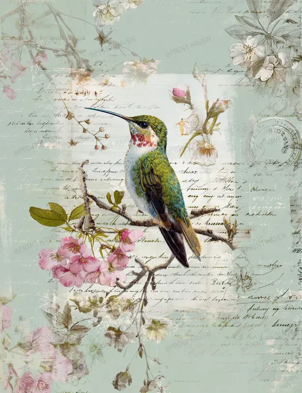 Romantic Junk Journal Illustrations