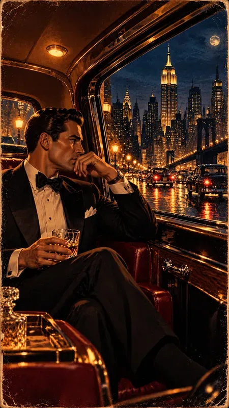 Cinematic New York Glamour Posters