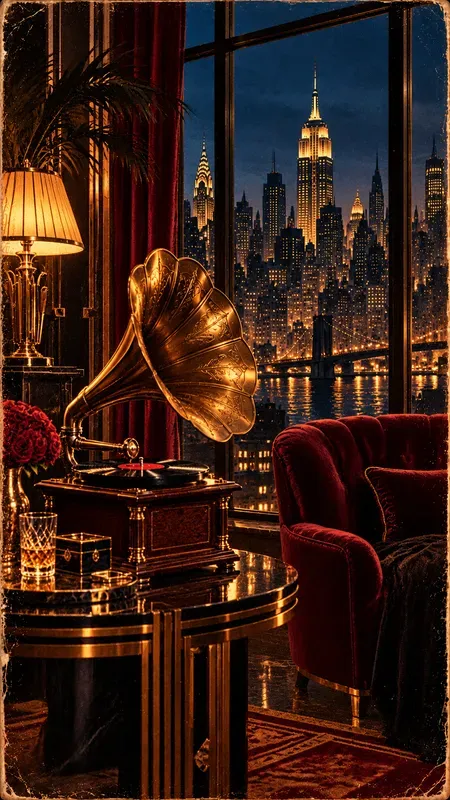 Cinematic New York Glamour Posters
