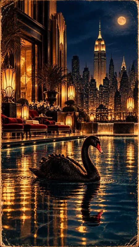 Cinematic New York Glamour Posters