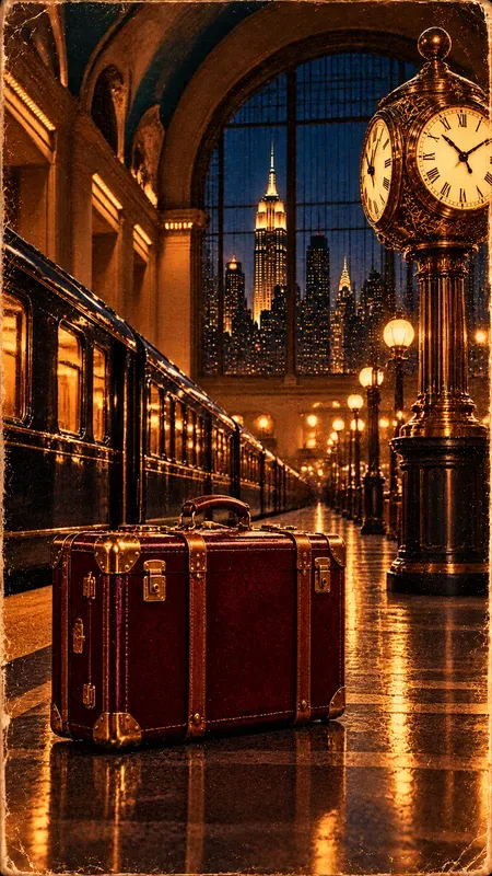 Cinematic New York Glamour Posters
