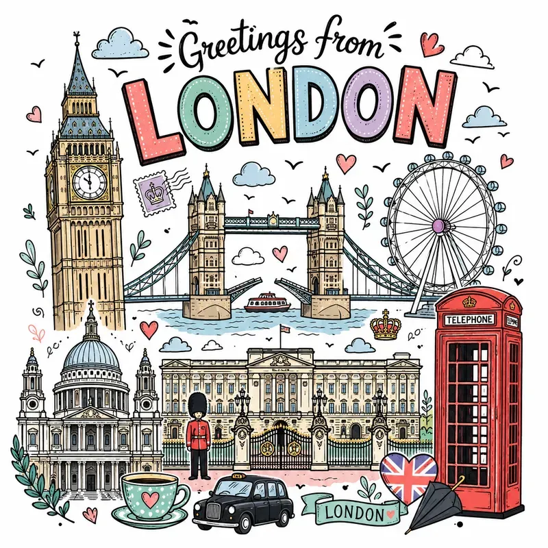 Whimsical Travel City Tshirts