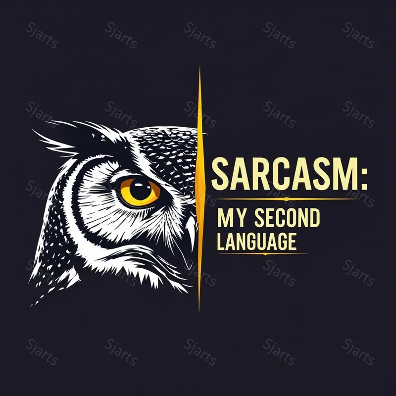 Half Face Funny Text Tshirt Designs