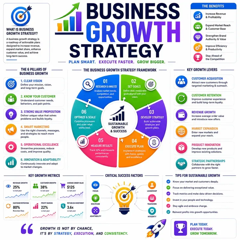 Business Strategy Infographic Designs
