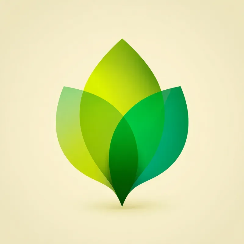 Layered Geometric Logo Marks