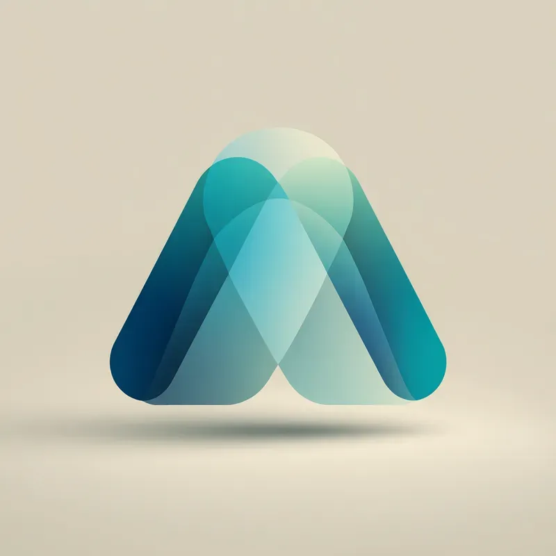 Layered Geometric Logo Marks