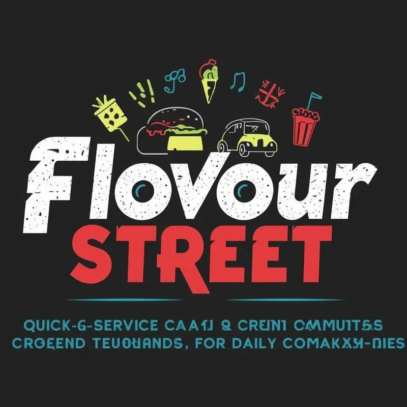 Vibrant Logos For Roadside Food Cafes