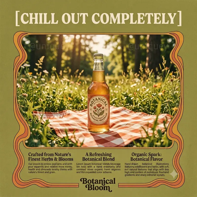 70s Retro Editorial Print Ad Engines