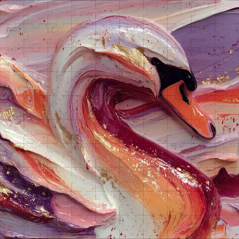 Luxe Fluid Pour Acrylic Art