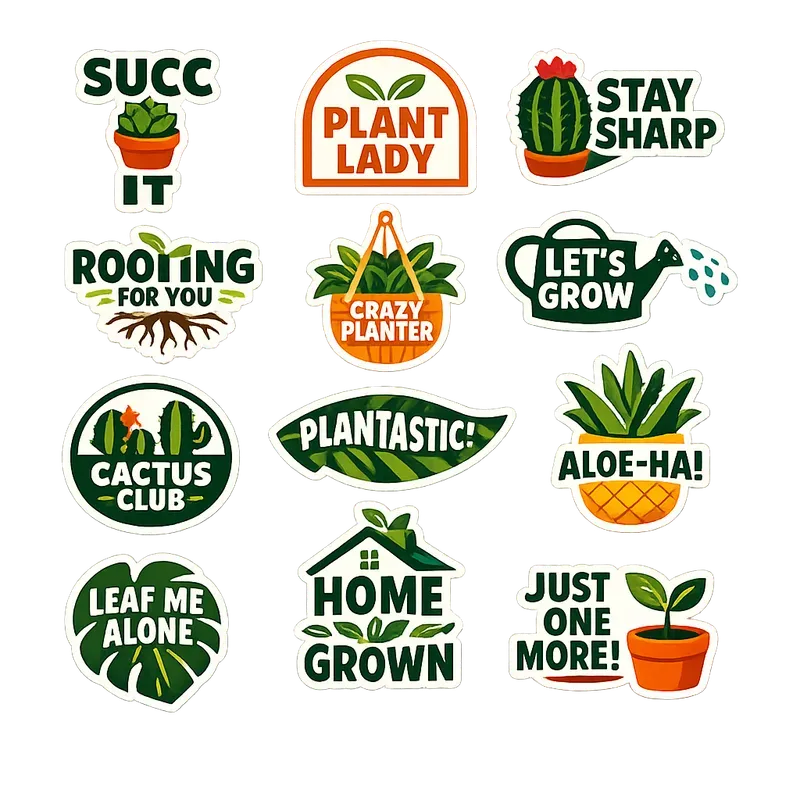 Witty Wordplay Sticker Pack Generator