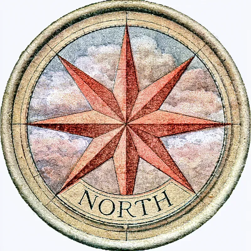 Vintage Circular Emblem Prints