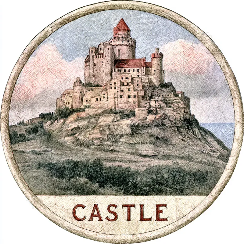 Vintage Circular Emblem Prints