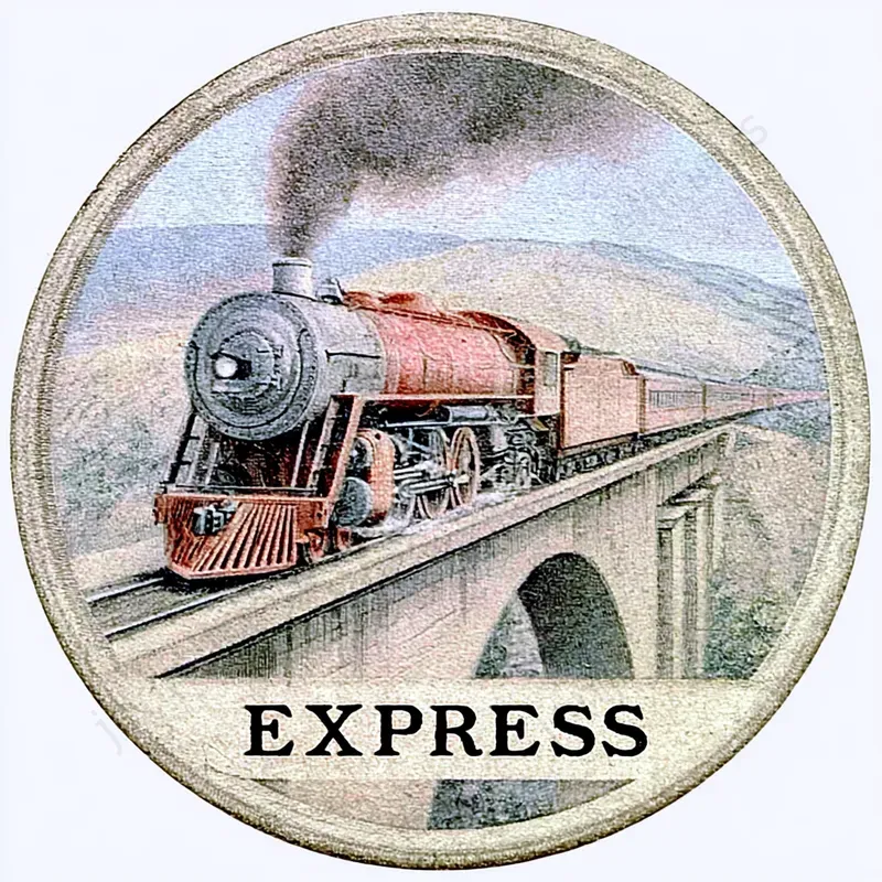 Vintage Circular Emblem Prints
