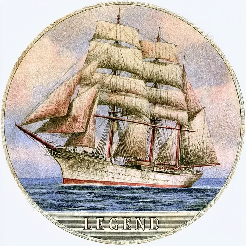Vintage Circular Emblem Prints