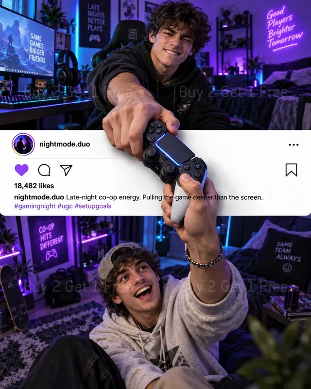 Instagram 3D Pop Out UGC Ads