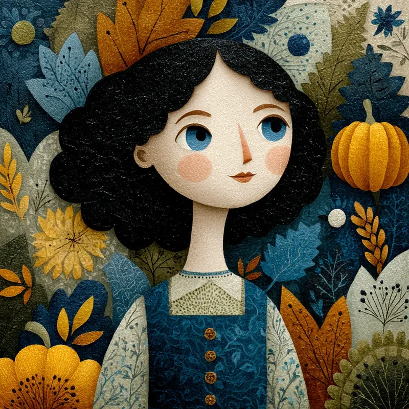 Whimsical Folk Art Seasons
