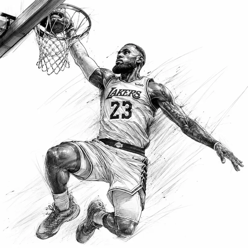 Dynamic Sports Sketch Masteries