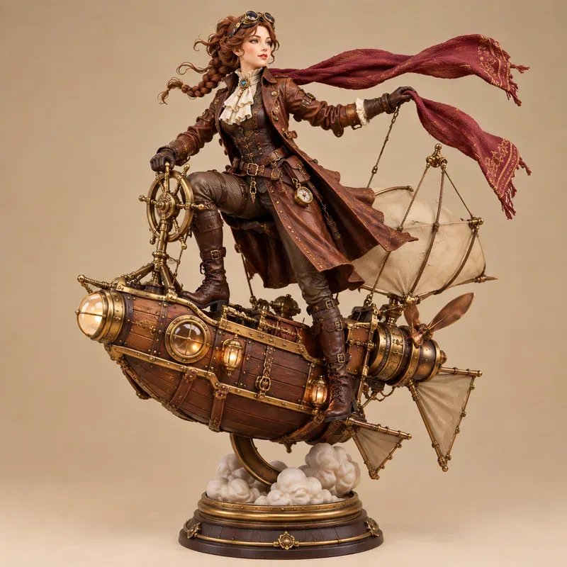 Victorian Ladies Elegant Designer Toys