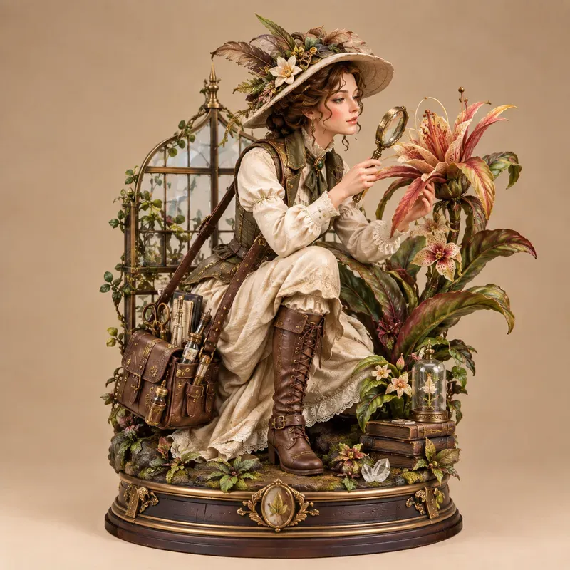 Victorian Ladies Elegant Designer Toys