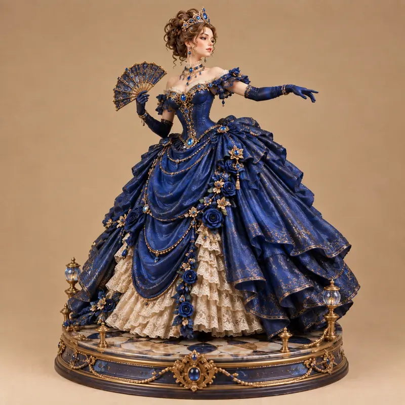 Victorian Ladies Elegant Designer Toys