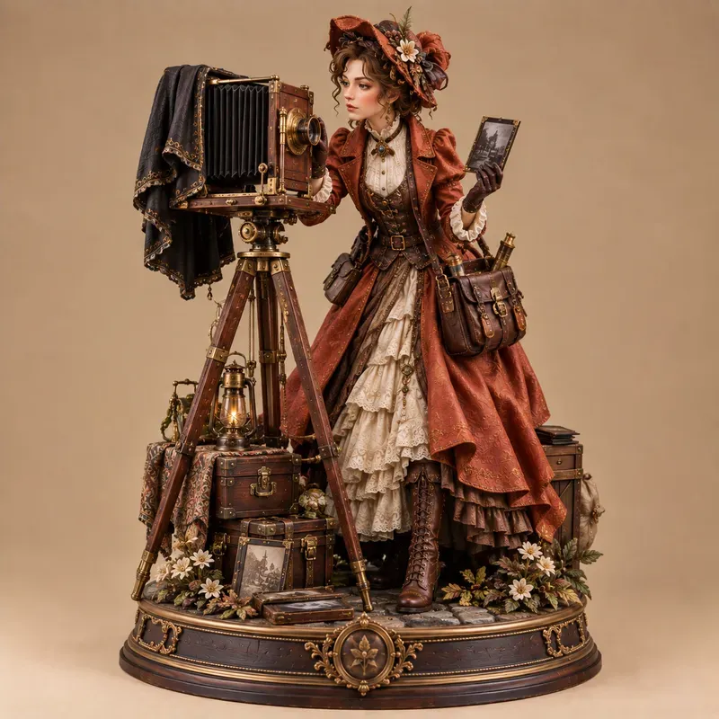 Victorian Ladies Elegant Designer Toys