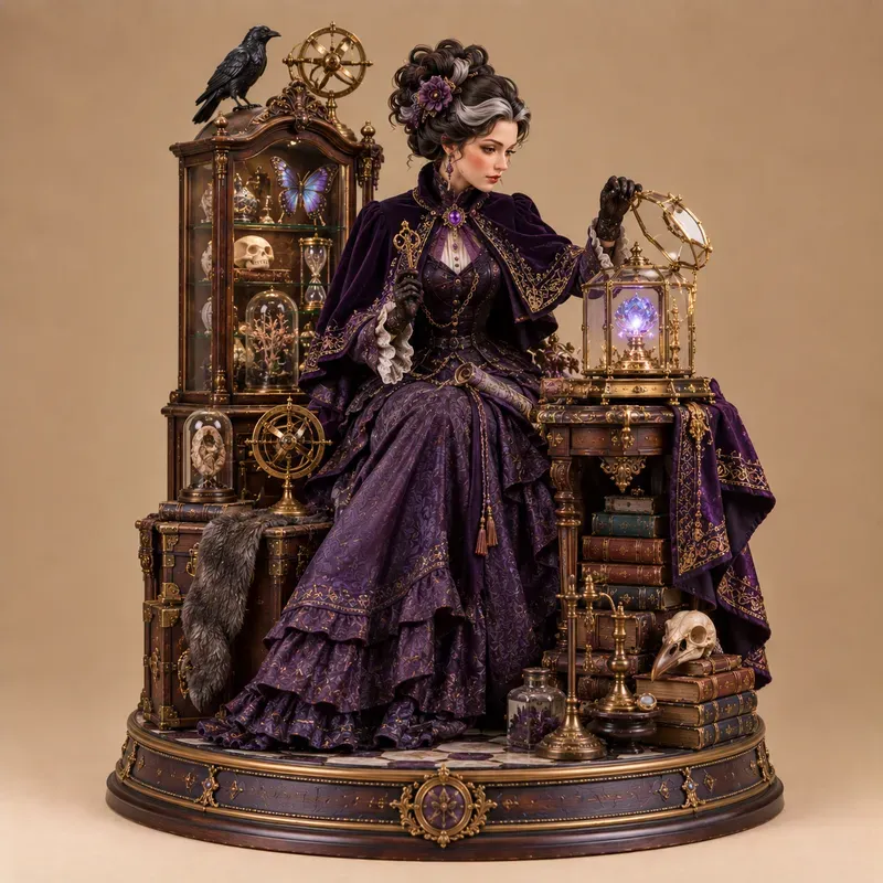 Victorian Ladies Elegant Designer Toys